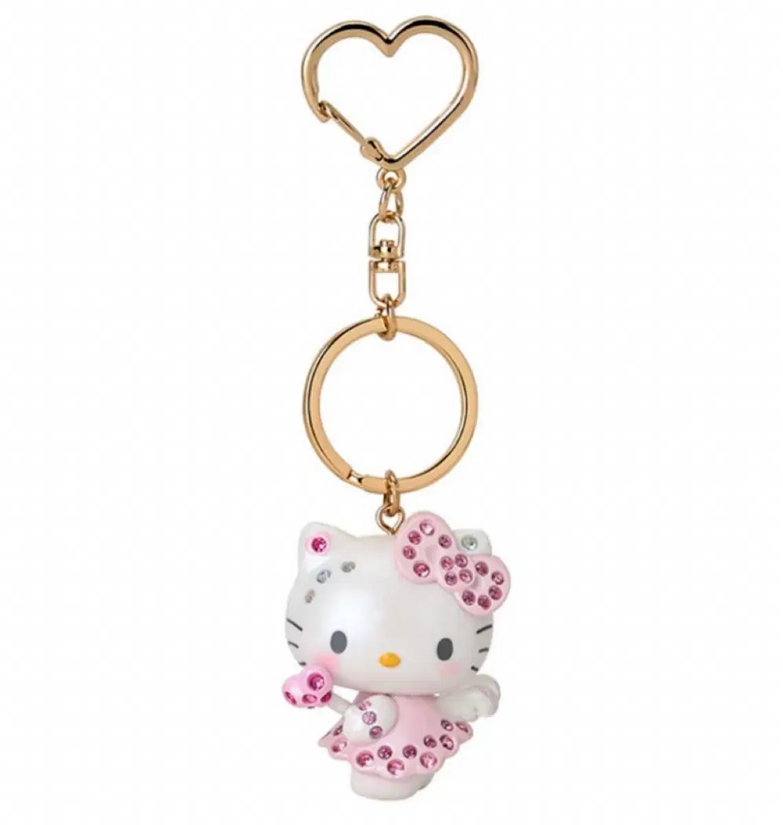 Yumemiru Angel Kitty Keychain Keyring