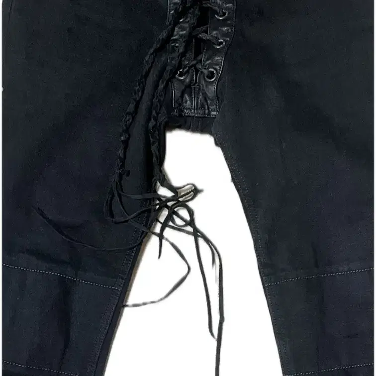 if six was nine lace-up sbcm pants