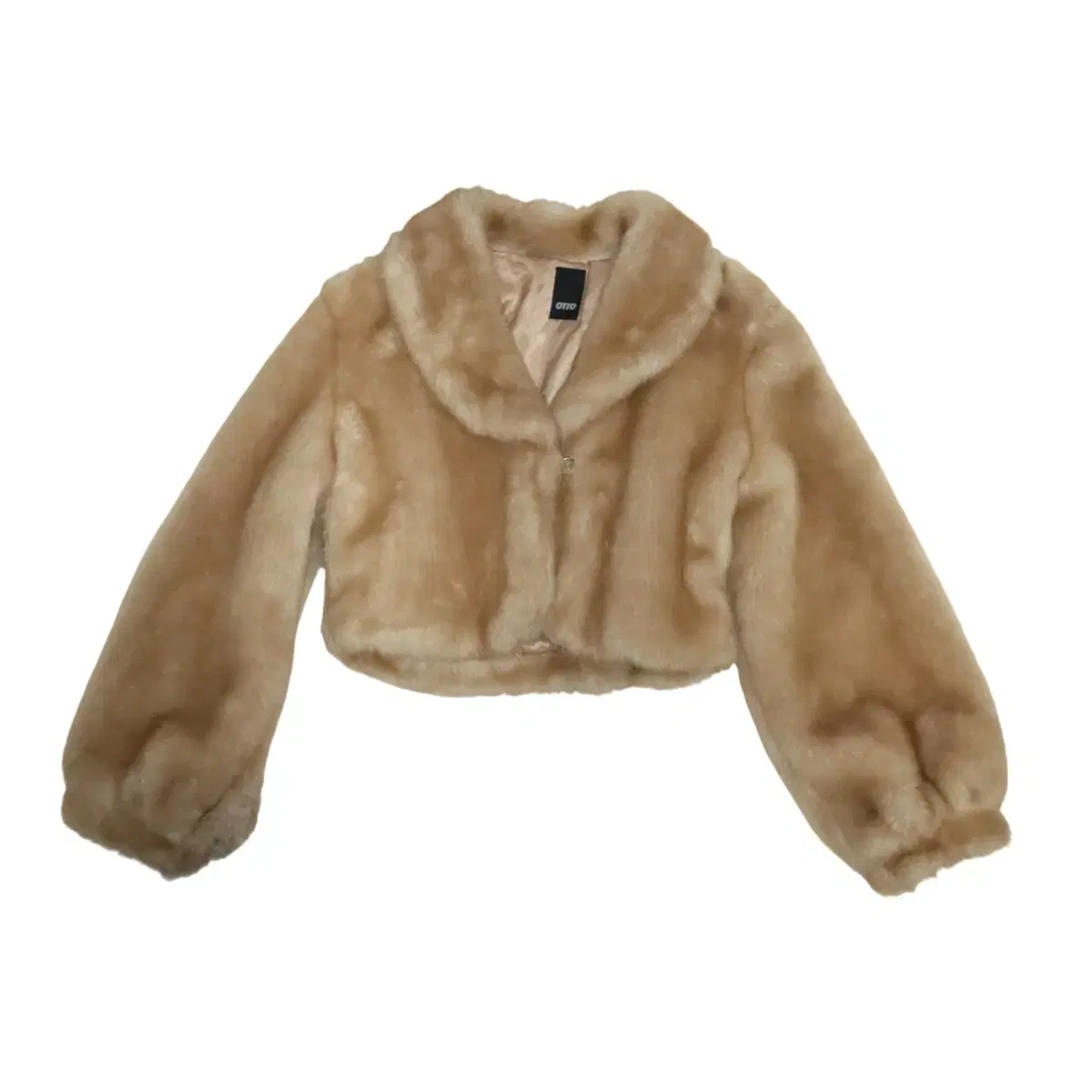 Vintage balloon fur jacket