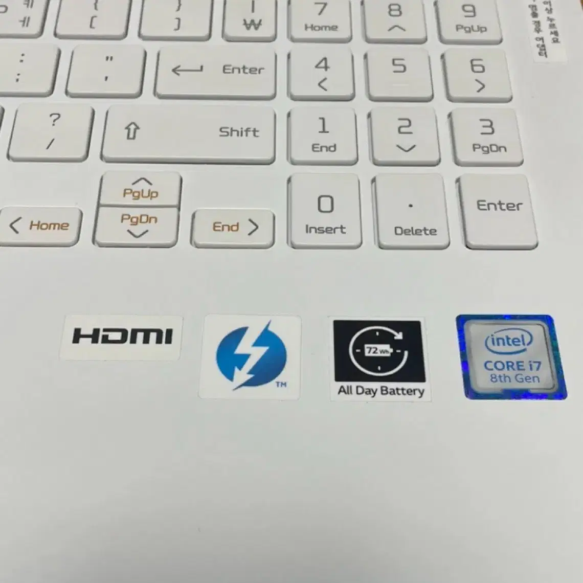 급처) 엘지 그램 i7 / RAM 24GB / SSD 1 TB