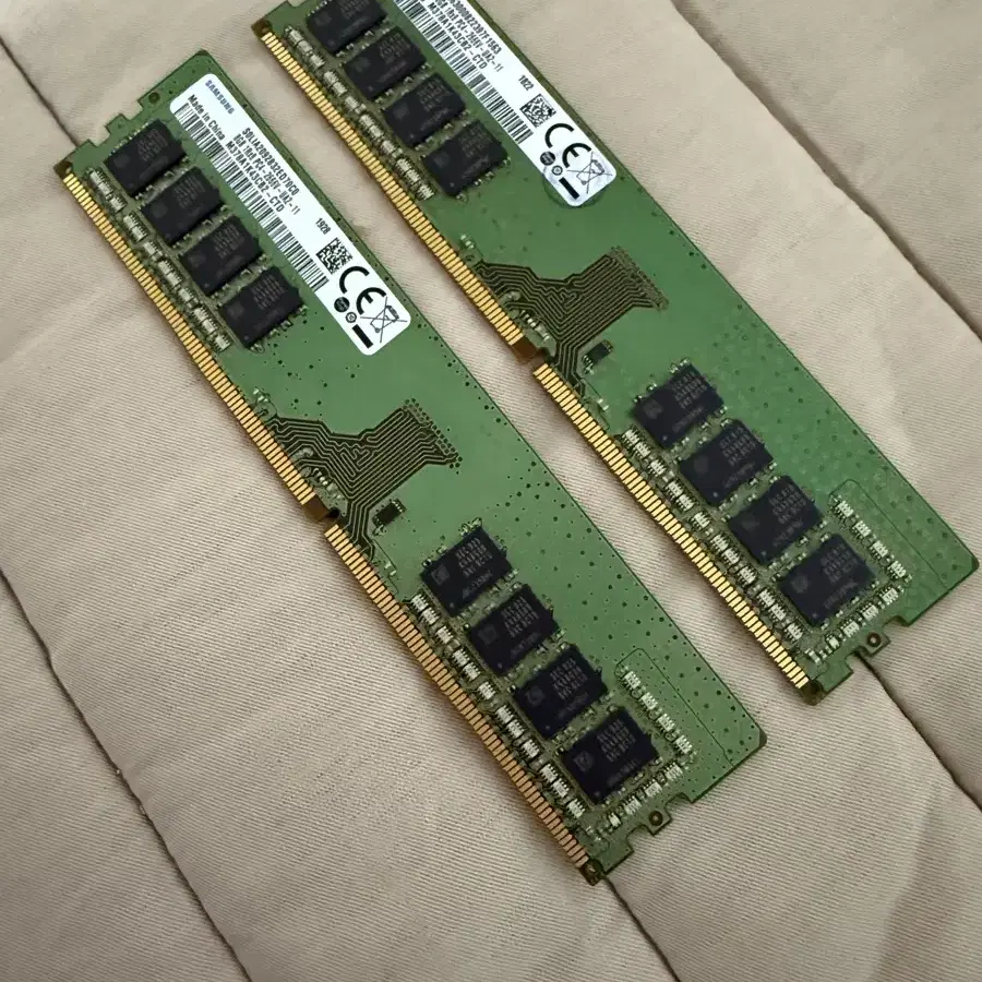 급처) 삼성 RAM 램 DDR4 8GB 2666V 2장일괄