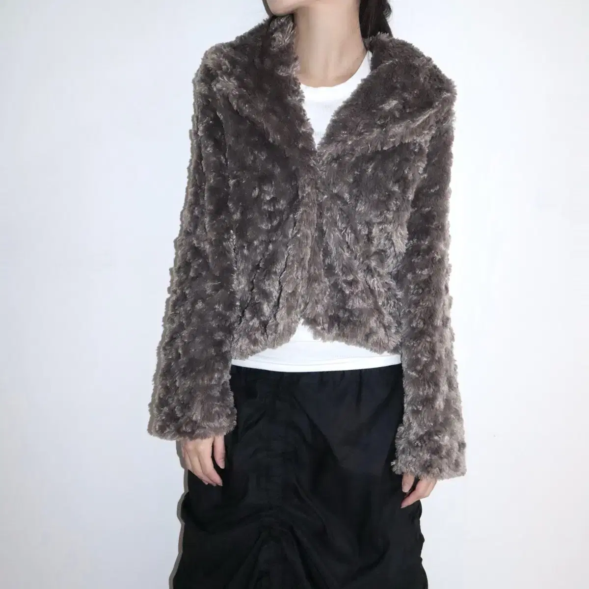 Fairy rabbit fur jacket