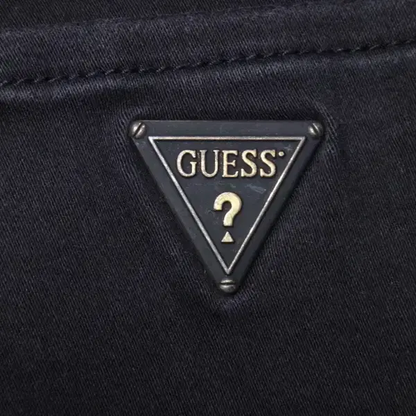 (31in) 게스 GUESS 남성 기모 블랙 데님팬츠