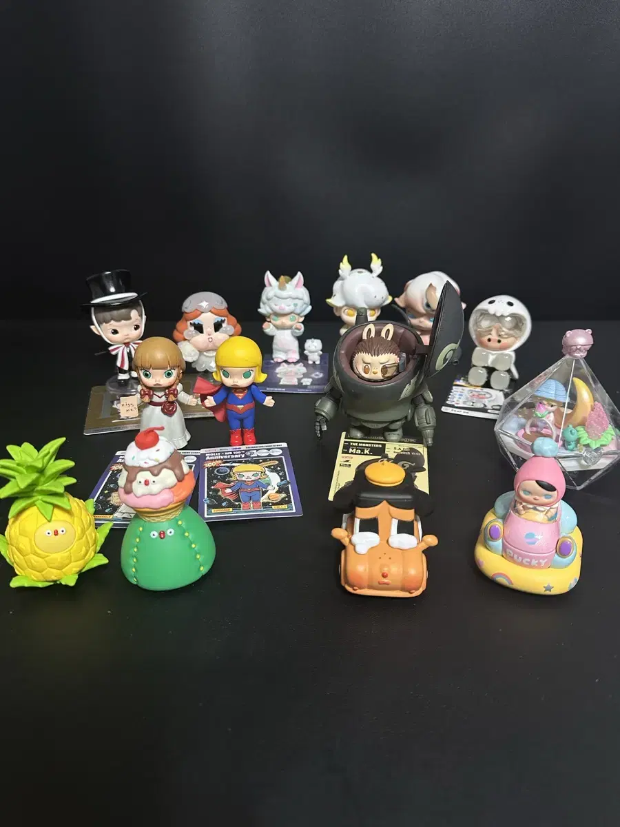 Popmart Figures Dimu, Molly, Labubu, Flapjacks, etc (sold in bulk)