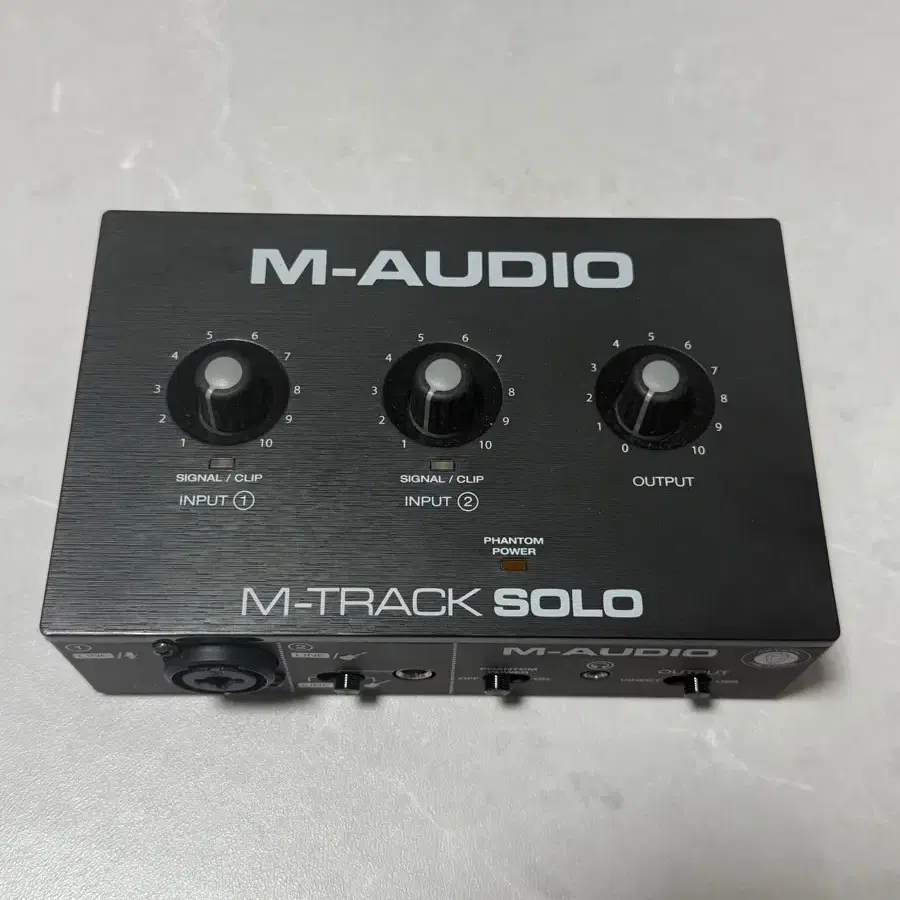 MAudio MTrack Solo 오인페