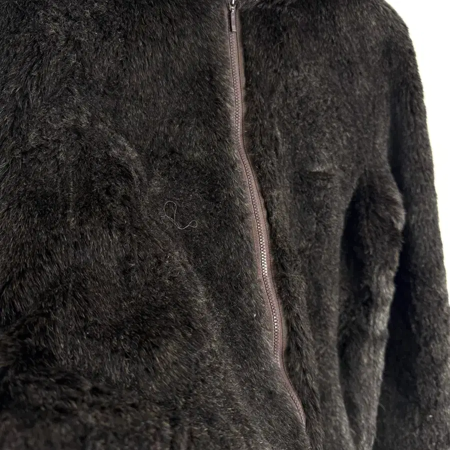 Faux Fur Fleece Hooded Jacket