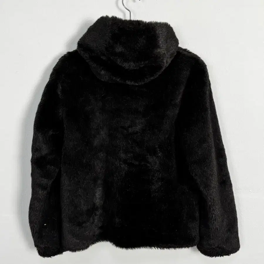 Faux Fur Fleece Hooded Jacket