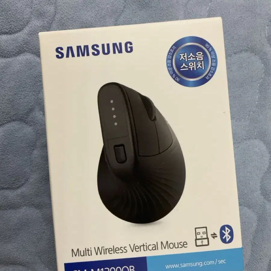 multi wireless vertical mouse(삼성 무선 마우스)