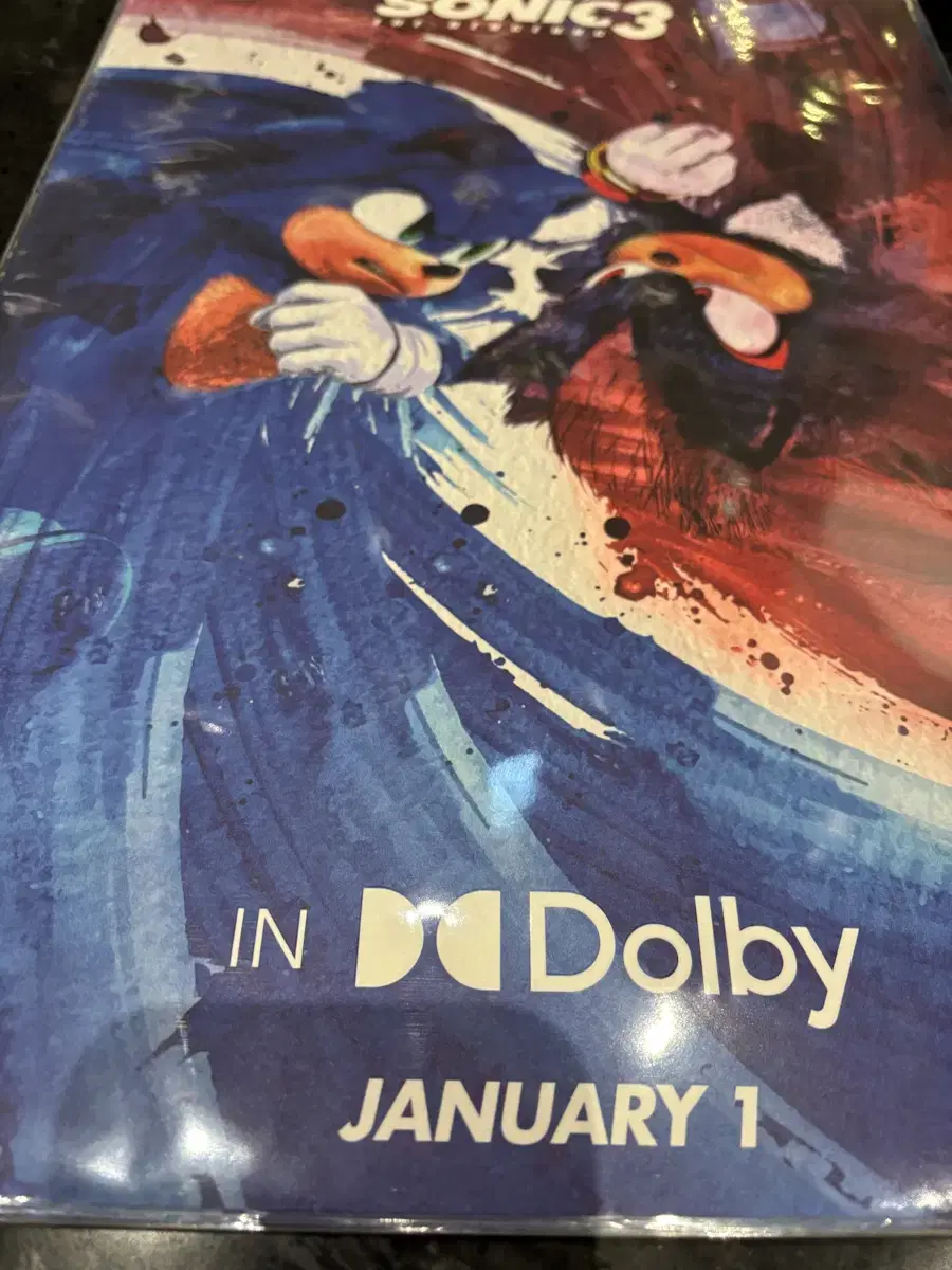 Supersonic 3 Mega Box Dolby Poster Substitute Receipt