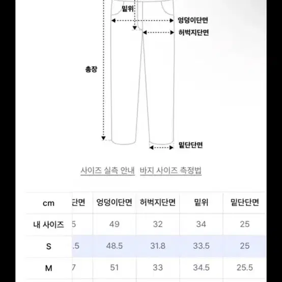 세터 스웻바지 s사이즈 남녀공용