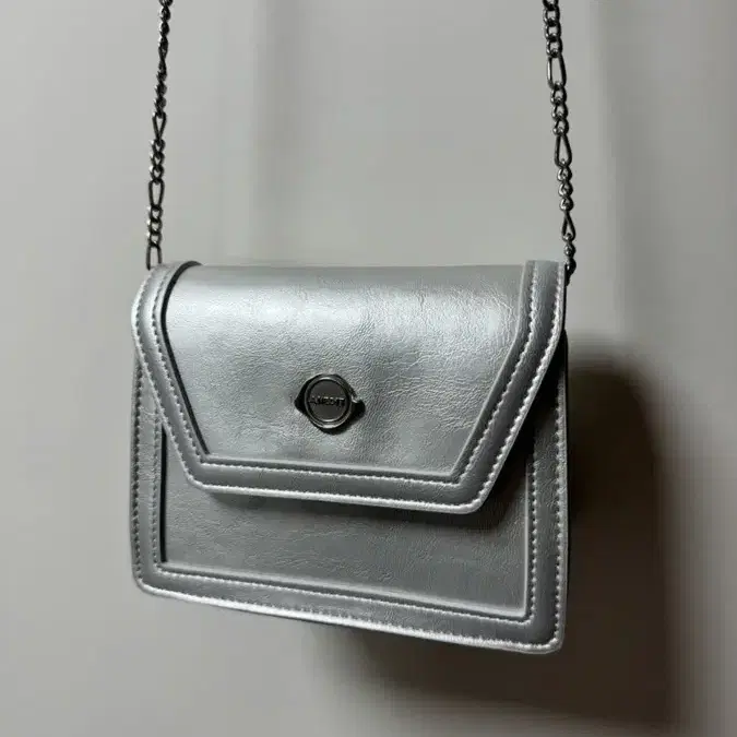 언에디트 H monica micro bag 실버체인