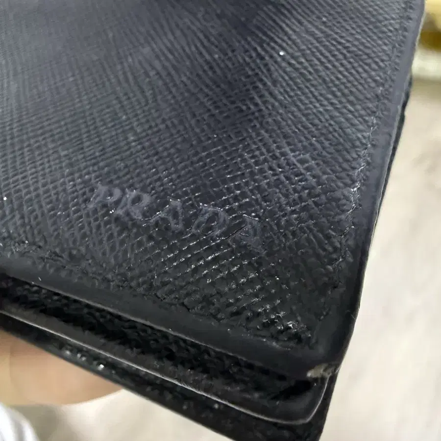 프라다 prada 정품 카드 지갑