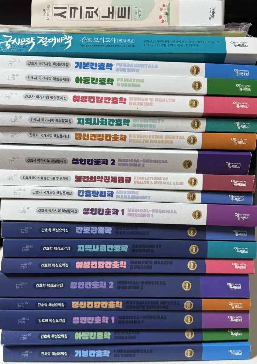 간호 국가고시 필통 24,25,26 대비 가능한 문제집 입니다.택배비무료