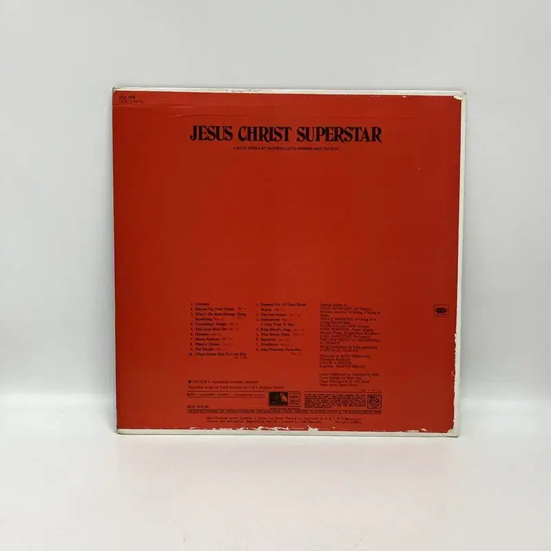 JESUS CHRIST SUPERSTAR  LP / AA6919