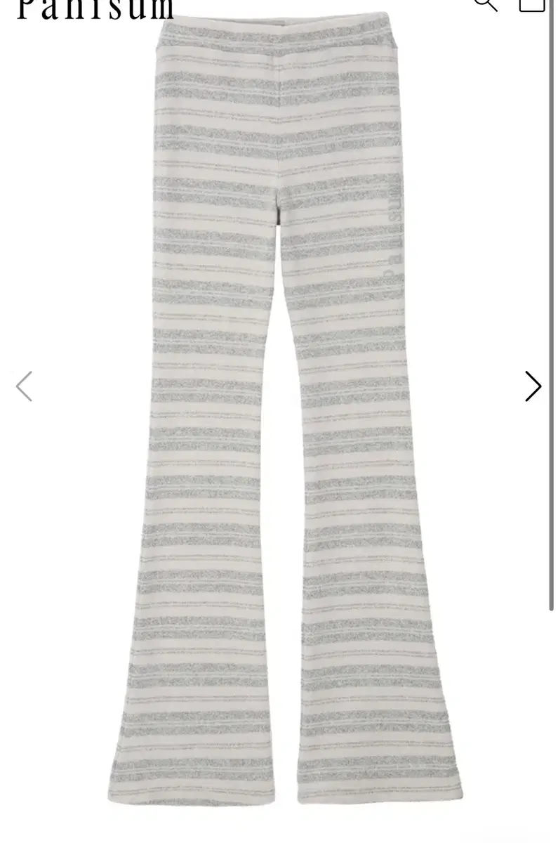 탠스댄스 파이썸 바지 STRIPE SLIM BANDING PANTS