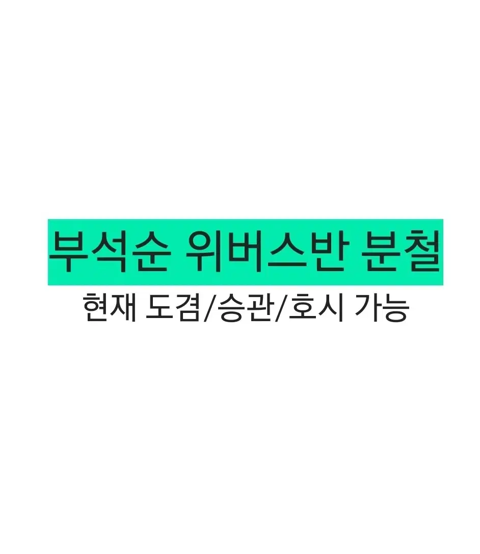 부석순 싱글 2집 TELEPARTY 위버스반 분철합니다