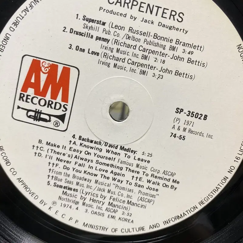 CARPENTERS LP / AA6933