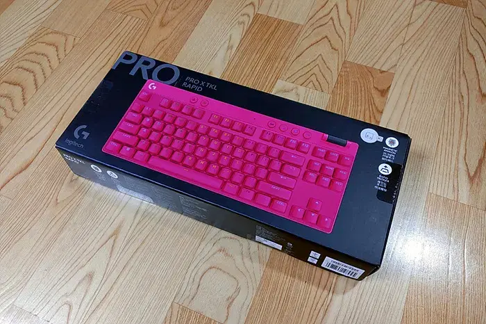 로지텍G PRO X TKL RAPID 래피드 트리거 게이밍 키보드