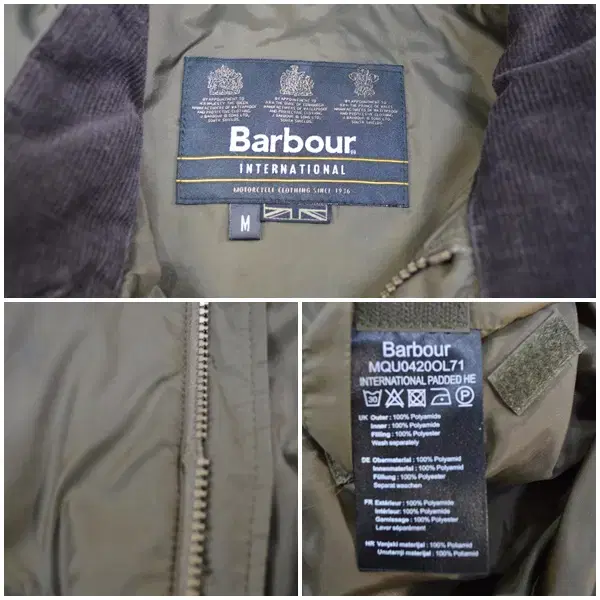 BARBOUR/남/패딩/자켓/M