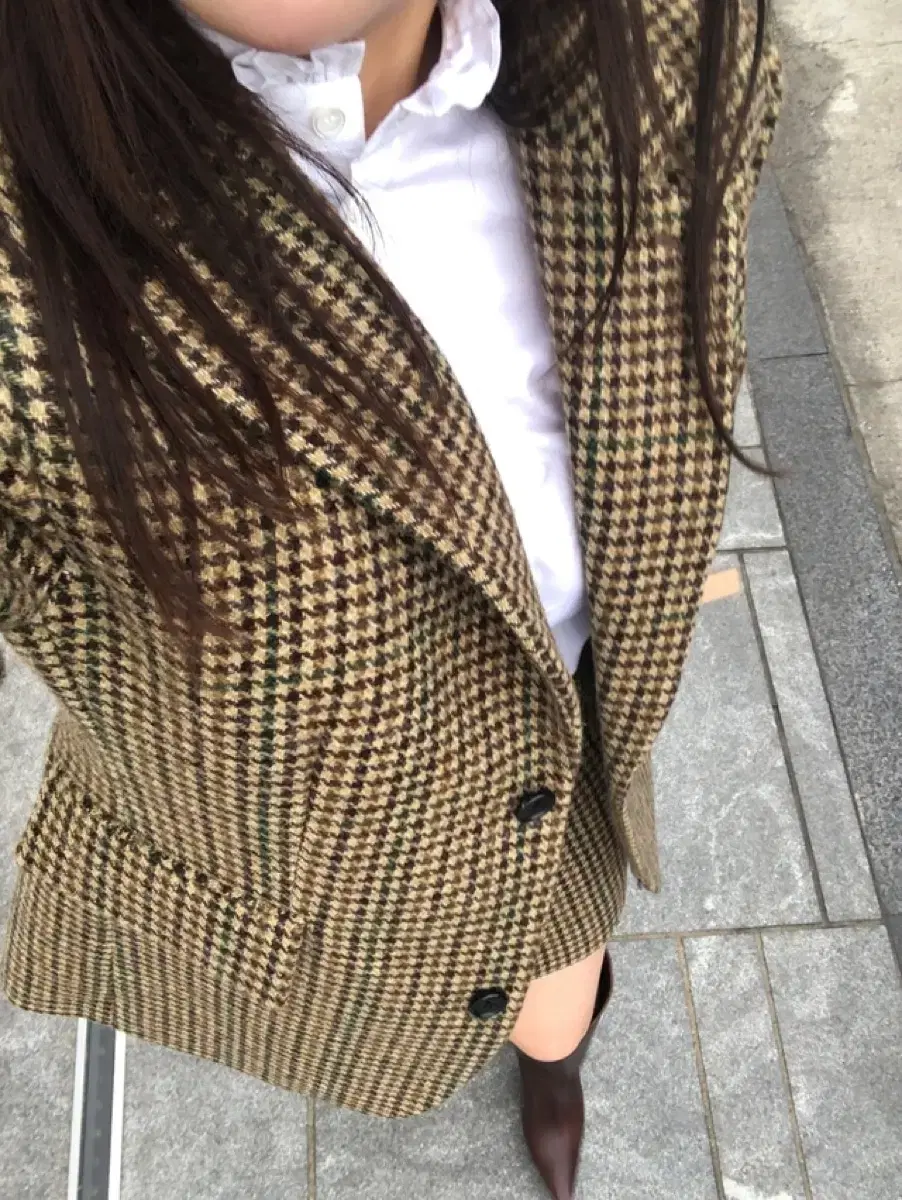 Maiiko Alhambra Moon Tweed Jacket Setup