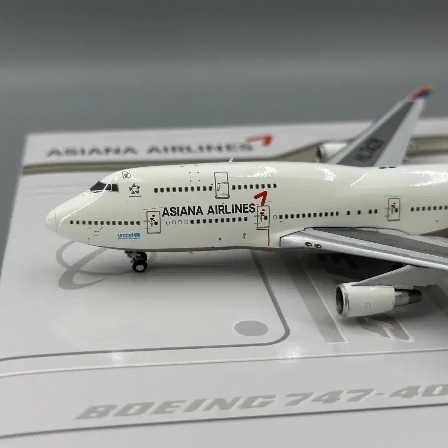 1/400 JC Wings 아시아나항공 B747-400 HL7428