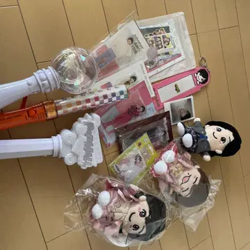 아이돌 관련 굿즈 세트 응원봉이 달린 나니와단시 남자 미치에다 슌스케