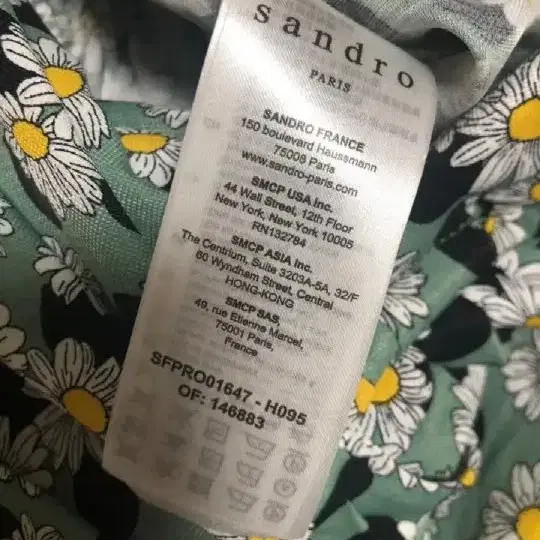 SANDRO 원피스43사이즈