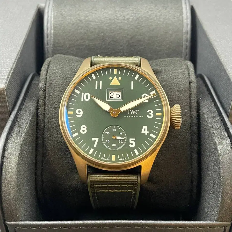 IWC 빅 파일럿 빅 데이트 브론즈 시계 (IW510506 )