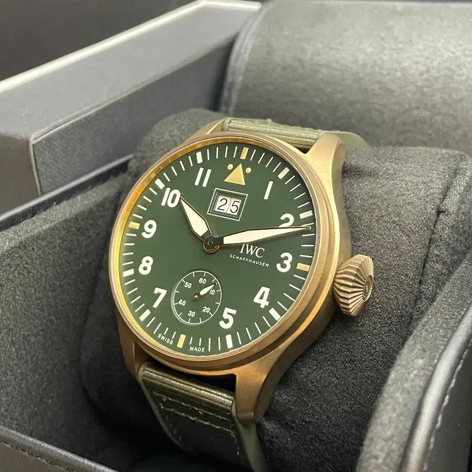 IWC 빅 파일럿 빅 데이트 브론즈 시계 (IW510506 )