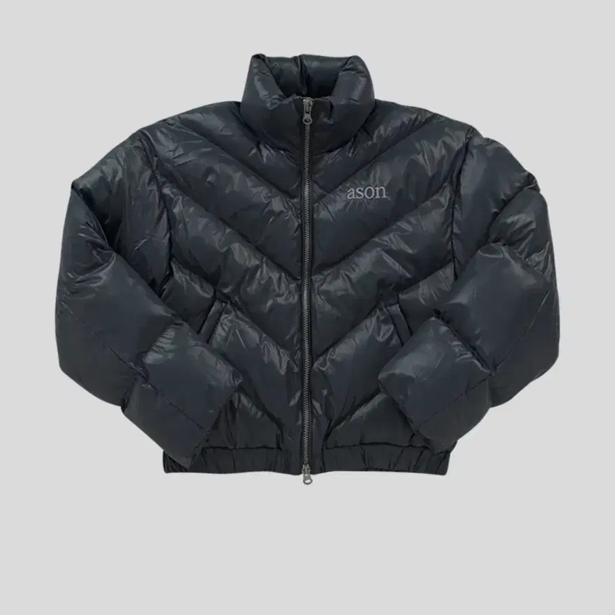 애즈온 패딩 BETTY PUFFER JACKET / CHARCOAL