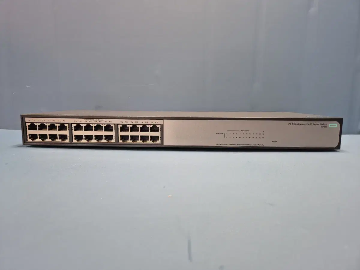 HPE 1420 JG708B 스위칭 허브 24포트 판매합니다.