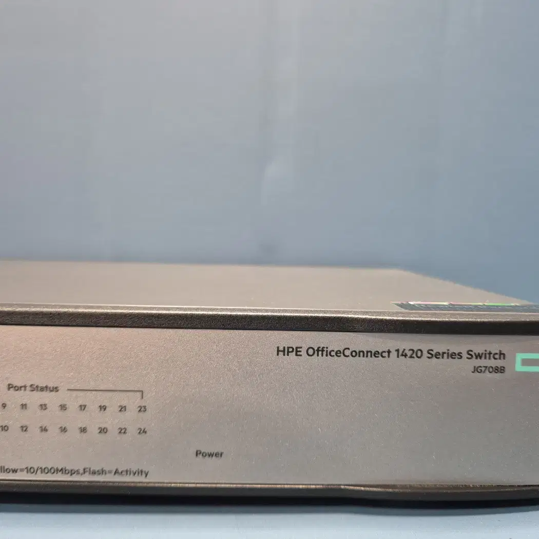 HPE 1420 JG708B 스위칭 허브 24포트 판매합니다.