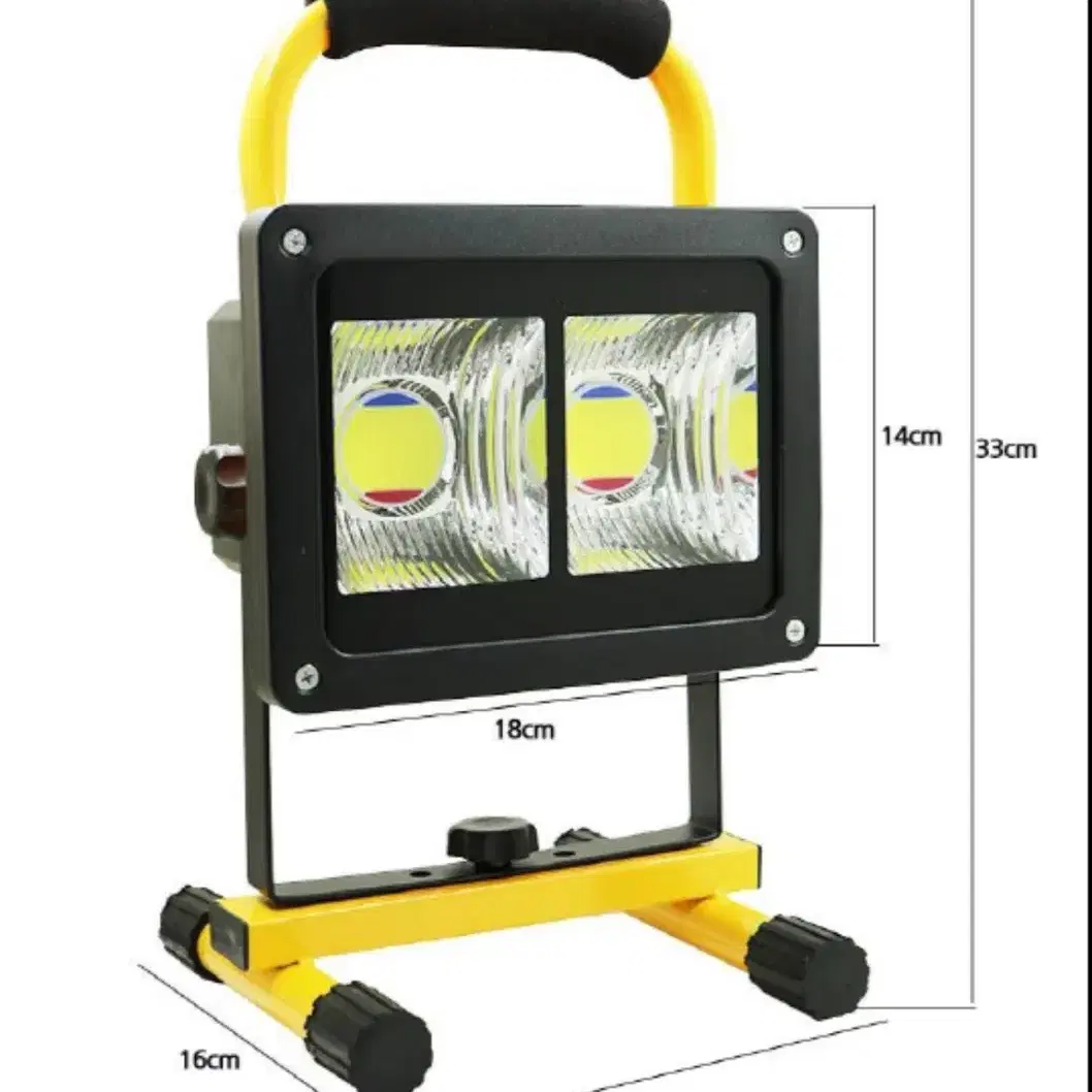 투광기 LED100W (새상품)무료택배발송 충전식작업등