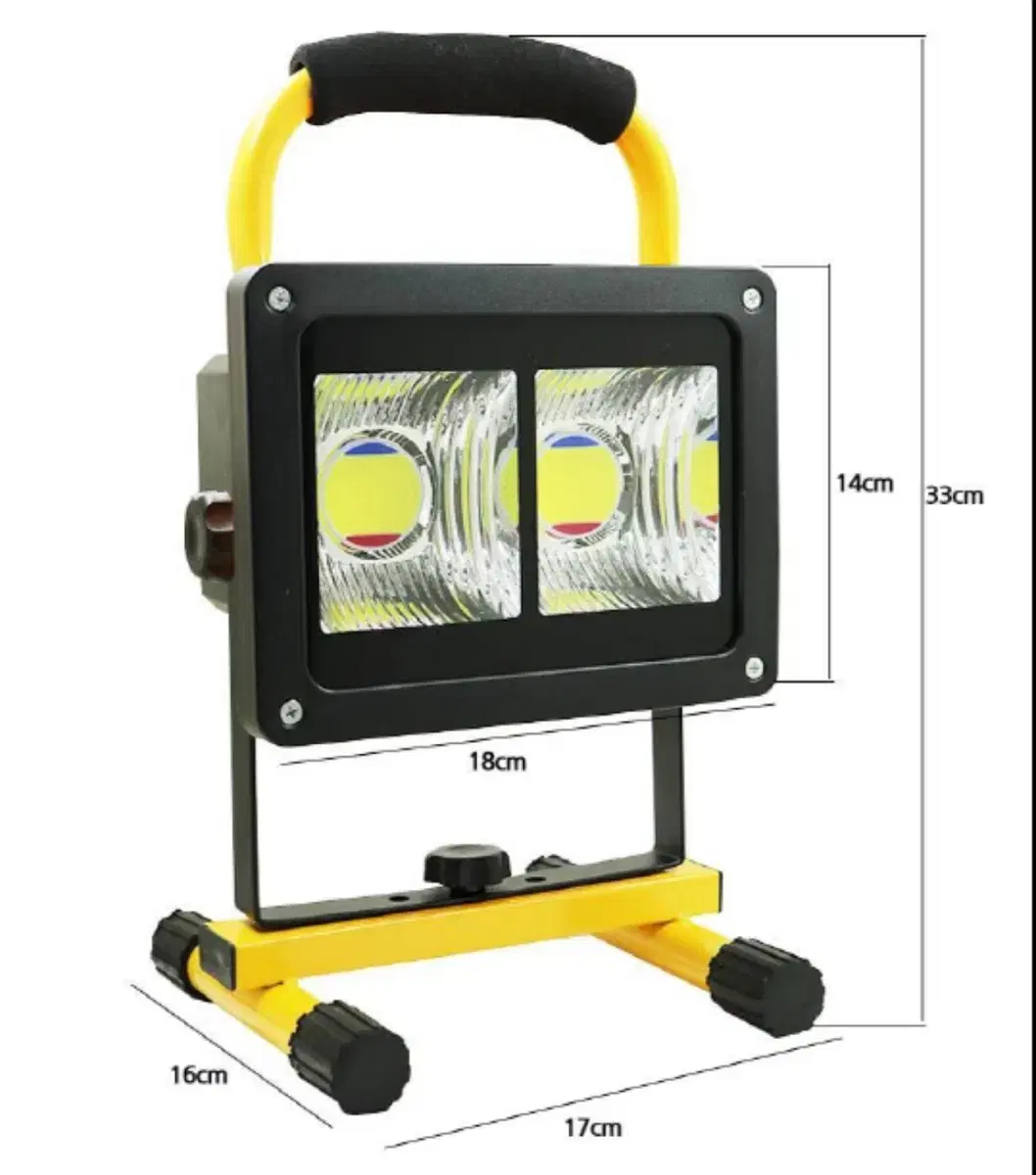 투광기 LED100W (새상품)무료택배발송 충전식작업등