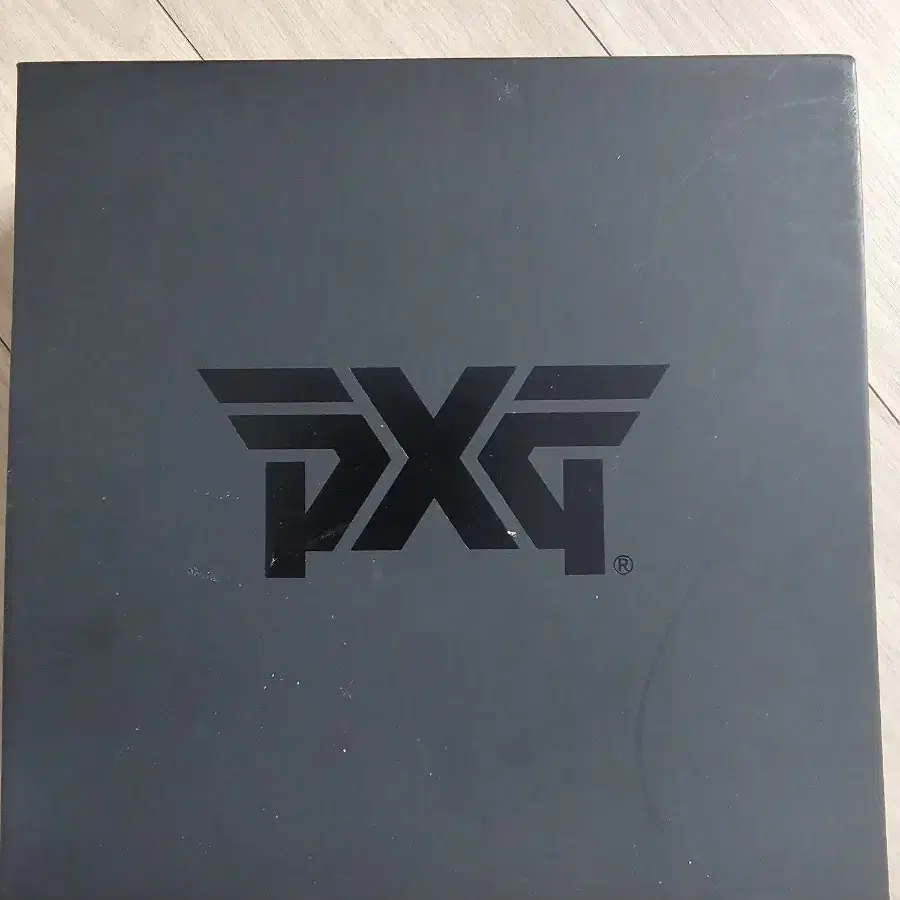 PXG 여성 블랙버클 로고벨트