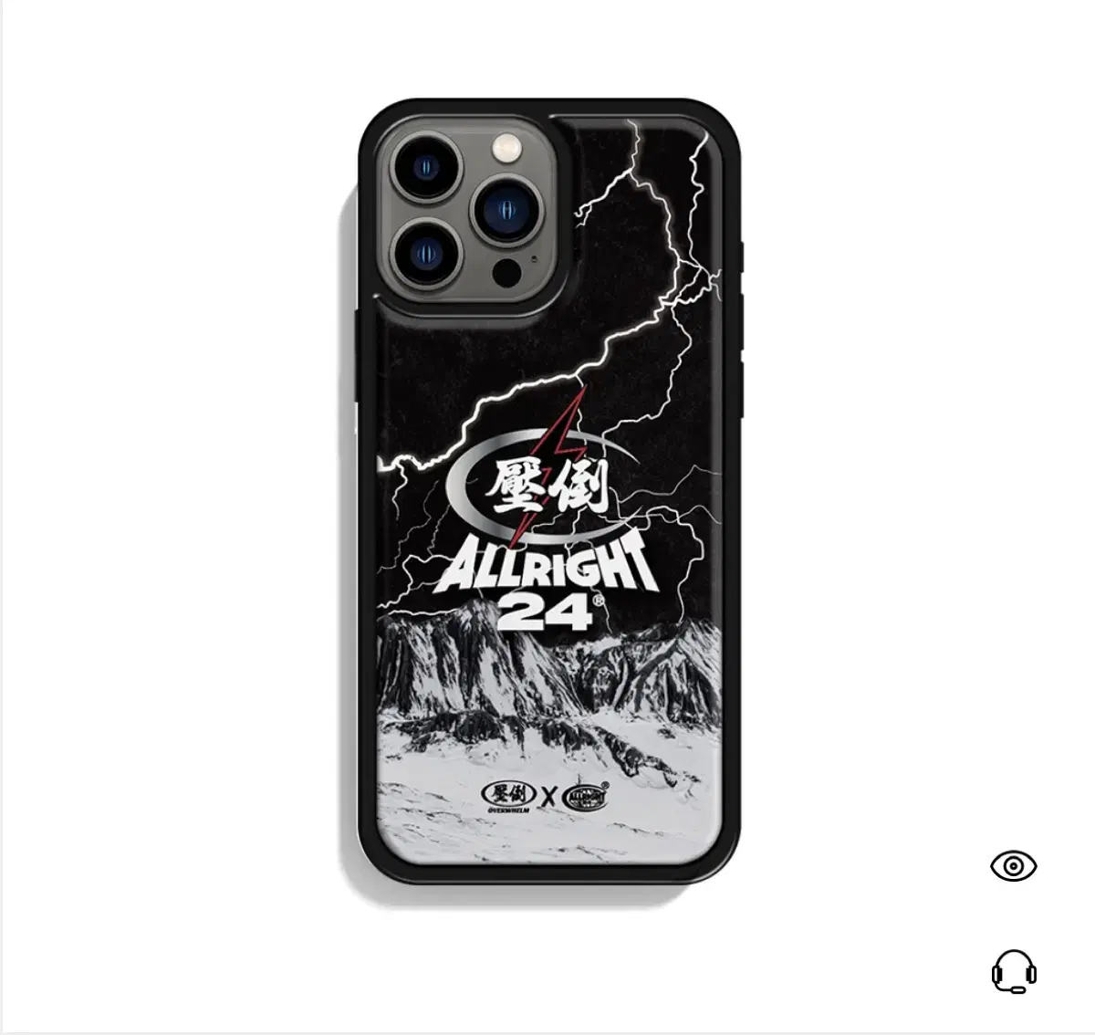 OverwhelmXOverwhelm24 THE STORM Bumper Case for iPhone 14 Pro by Jaehoon Park