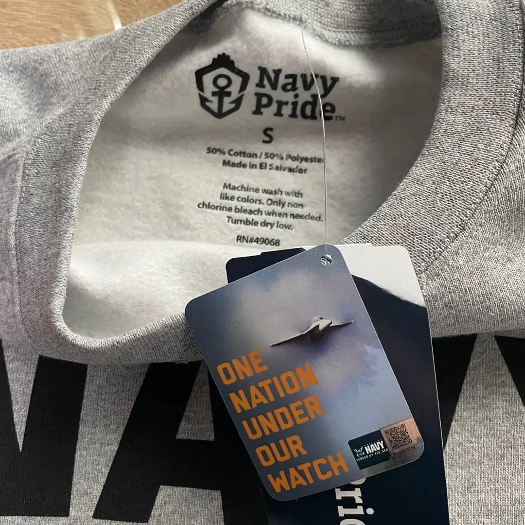 미해군 기모 맨투맨 Navy Pride 새상품