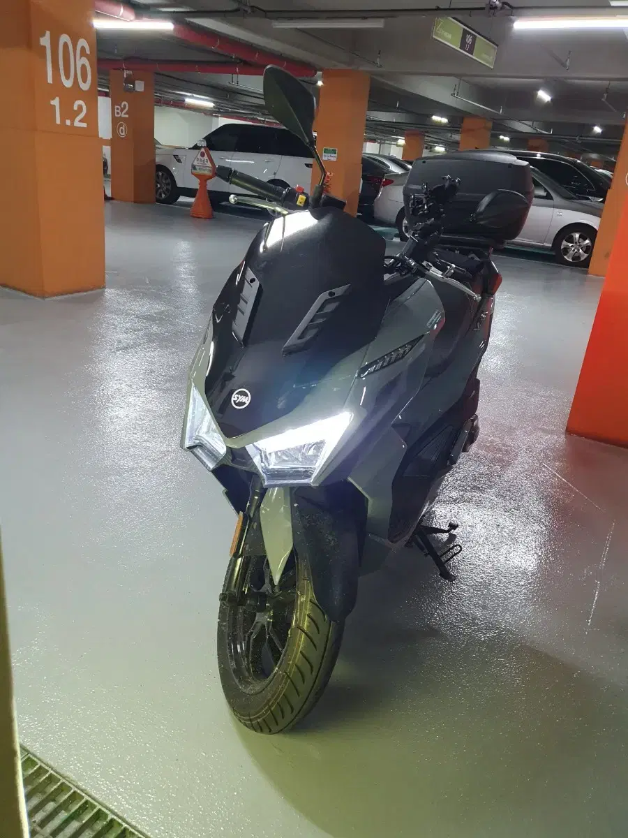 SYM VSX125 22년 800KM