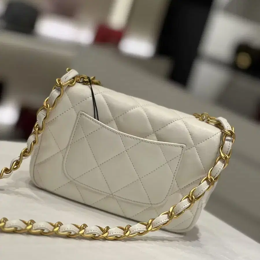 CHANEL mini금화 숄더백 크로스 토트