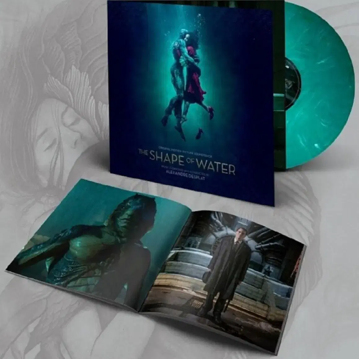 셰이프오브워터 The Shape of Water OST LP