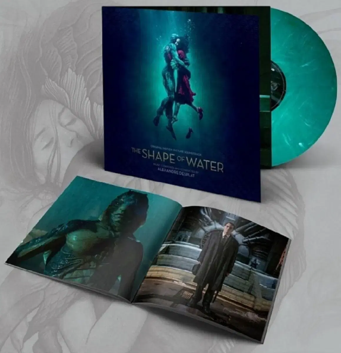 셰이프오브워터 The Shape of Water OST LP