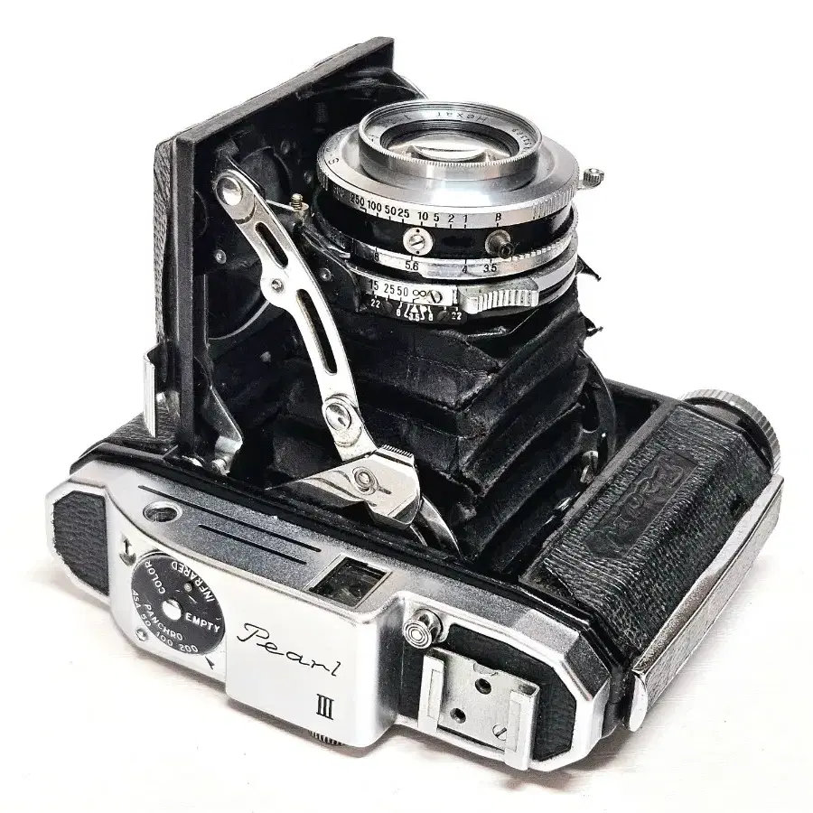 코니카 펄 3 KONICA Pearl III 6x4.5 중형 폴딩 카메라