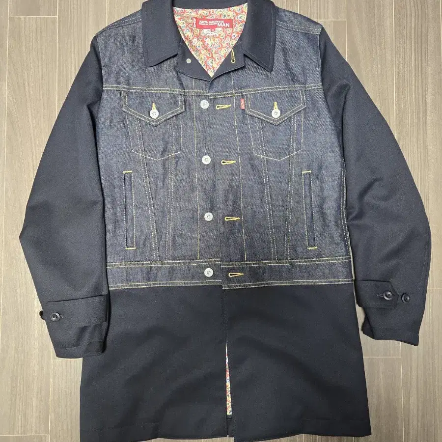 JUNYA WATANABE CDG x LEVIS Navy Wool Lev