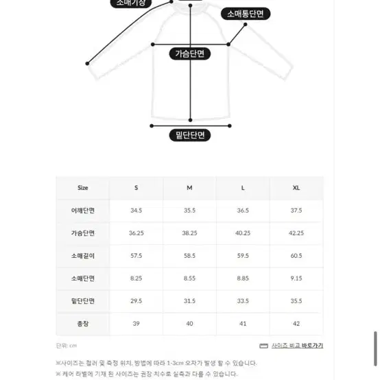 (두 벌 일괄) 뮬라웨어 에센셜 크롭 롱 슬리브 L