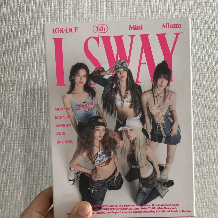 아이들 I SWAY 개봉앨범