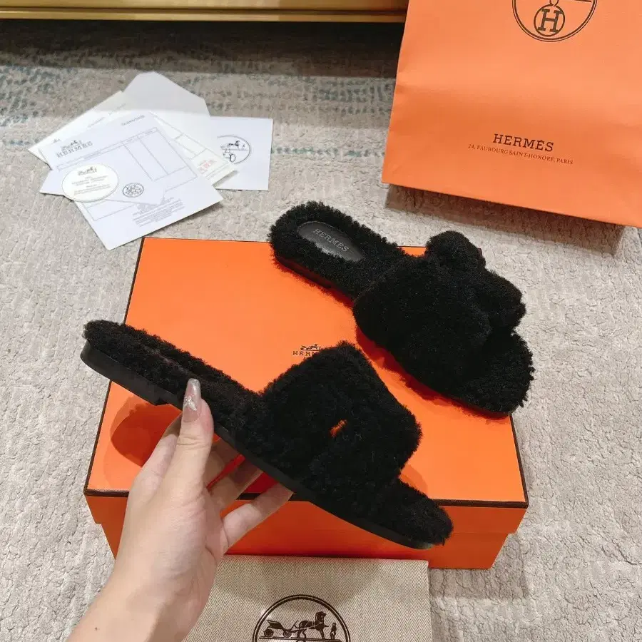 에르메스 Hermes 슬리퍼