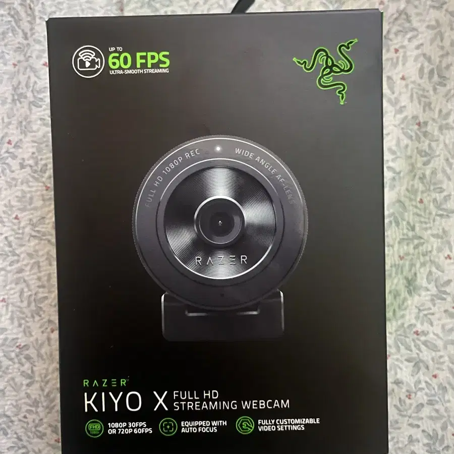 Razer 레이저 kiyo X 웹캠 팝니다