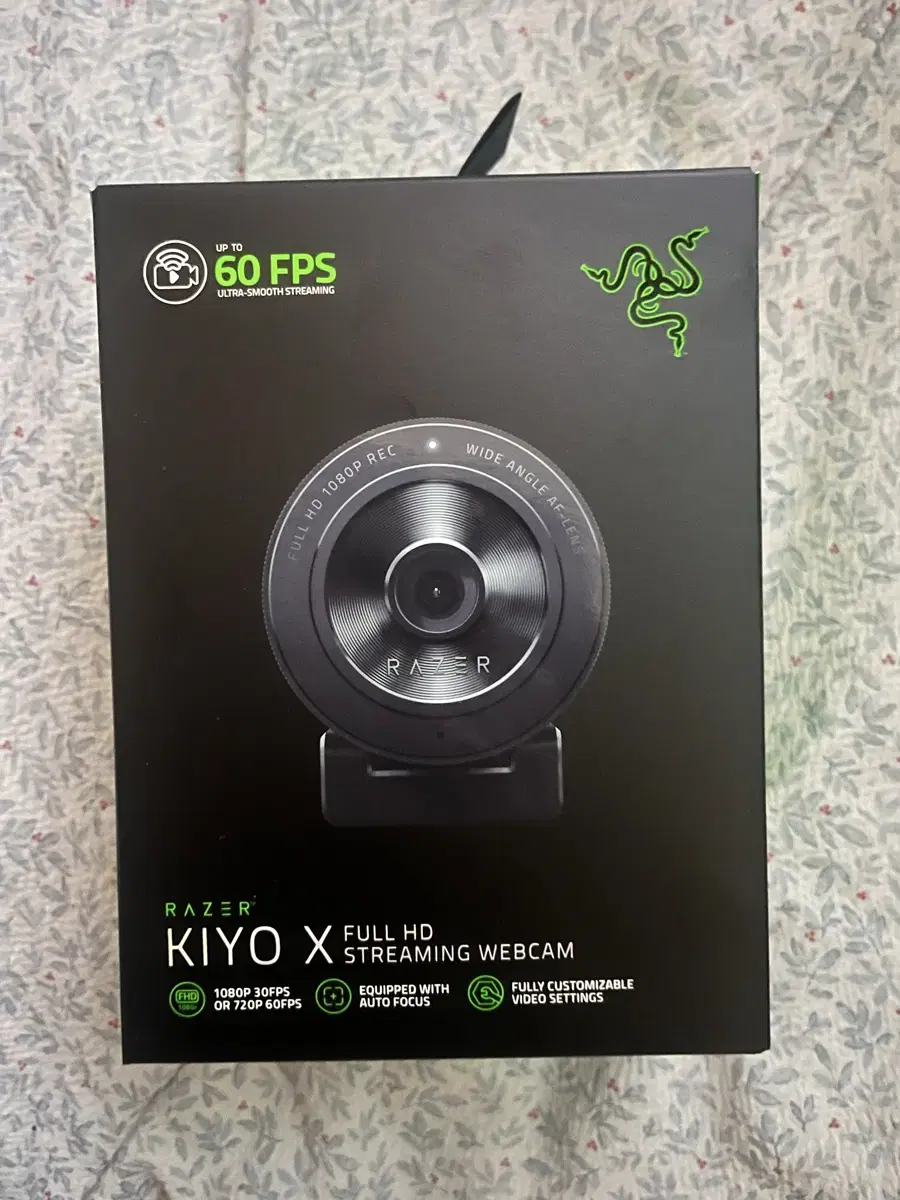 Razer 레이저 kiyo X 웹캠 팝니다