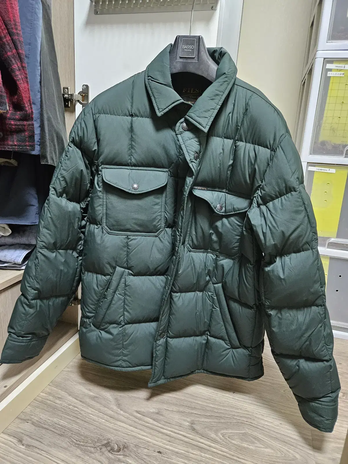 [Filson] 필슨 구스다운 잭 셔츠(패딩형)