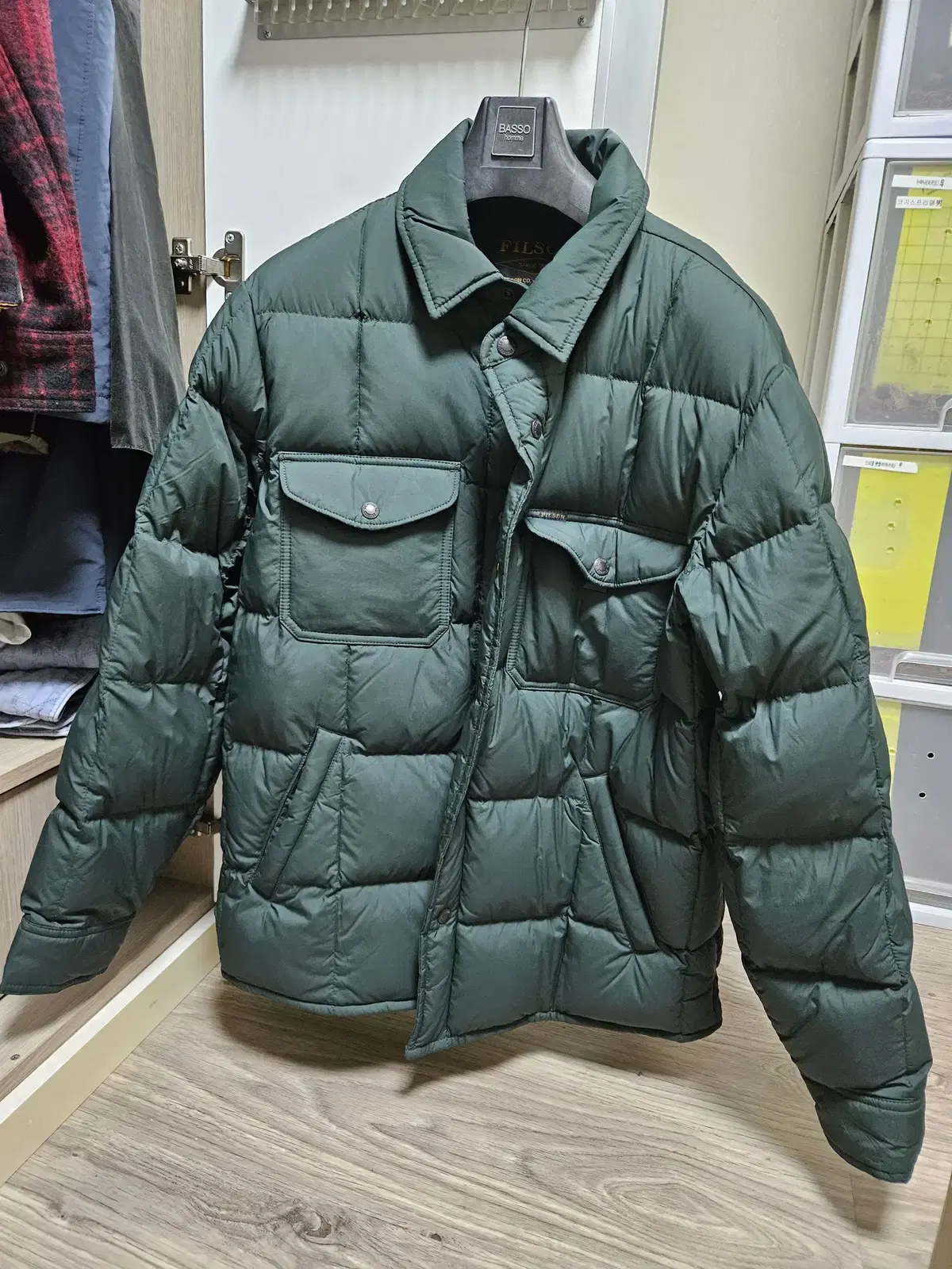 [Filson] 필슨 구스다운 잭 셔츠(패딩형) (국내 2XL, 110)